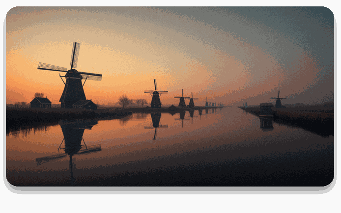 オランダの風景